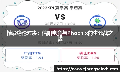 精彩绝伦对决：信阳电竞与Phoenix的生死战之战