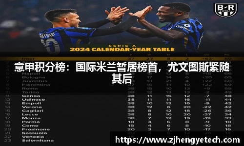 意甲积分榜：国际米兰暂居榜首，尤文图斯紧随其后